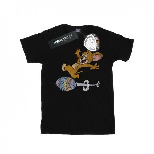 Tom And Jerry Mens Egg Run T-Shirt