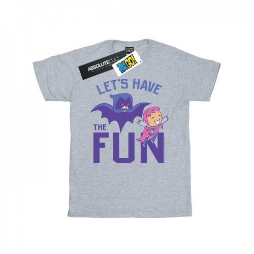 DC Comics Heren Teen Titans Go Let's Have The Fun T-shirt