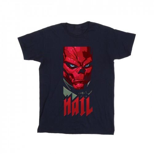 Marvel Heren Avengers Hail Red Skull T-shirt