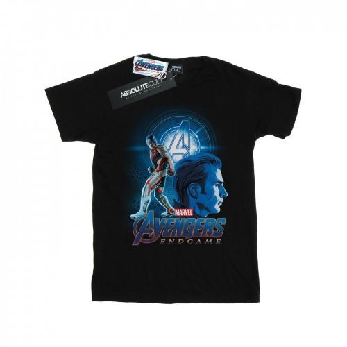 Marvel Heren Avengers Endgame Captain America Teampak T-shirt