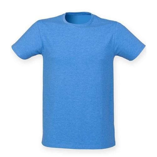 SF Men Heren Feel Good Heather Stretch T-shirt