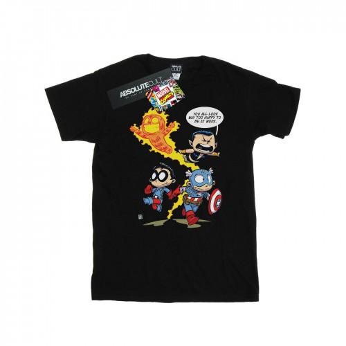 Marvel Comics Heren Avengers Invaders Cartoon T-shirt