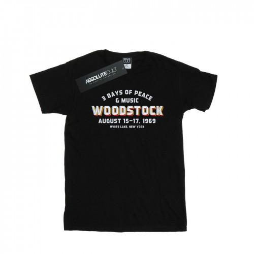 Woodstock Varsity 1969 T-shirt voor heren