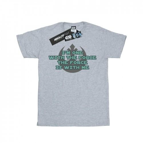 Star Wars Mens Rogue One IÂ´m One With The Force Green T-Shirt