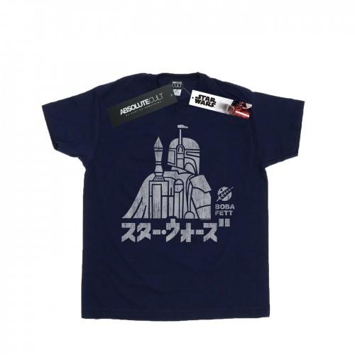 Star Wars Mens Kanji Boba Fett T-Shirt