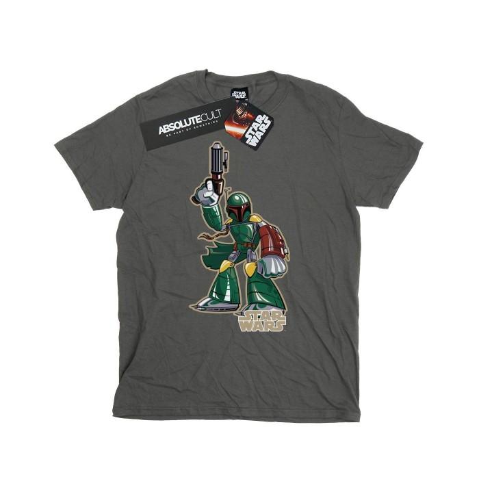 Star Wars Boba Fett karakter-T-shirt voor heren