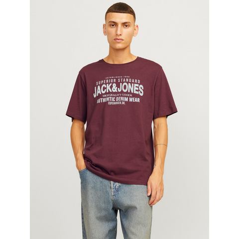 Jack & Jones Shirt met ronde hals JJJEANS TEE SS O-NECK