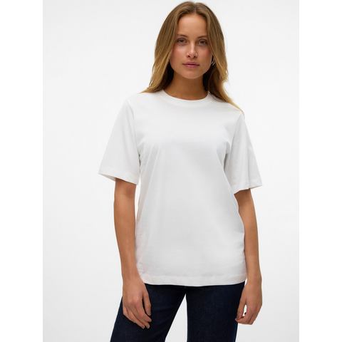 Vero Moda Shirt met korte mouwen VMDEMI SS O-NECK TOP JRS