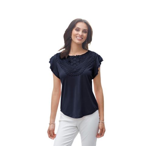 Lady Shirt met korte mouwen Shirt (1-delig)