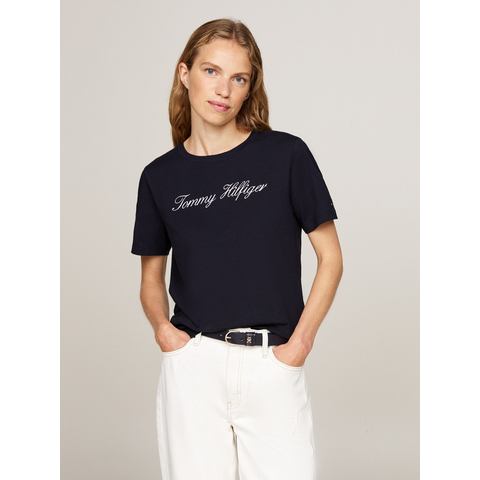 Tommy Hilfiger T-shirt NOS SCRIPT REGULAR C-NK SS