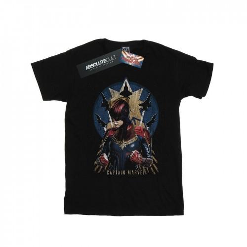 Marvel Heren Captain  Jet Burst T-shirt