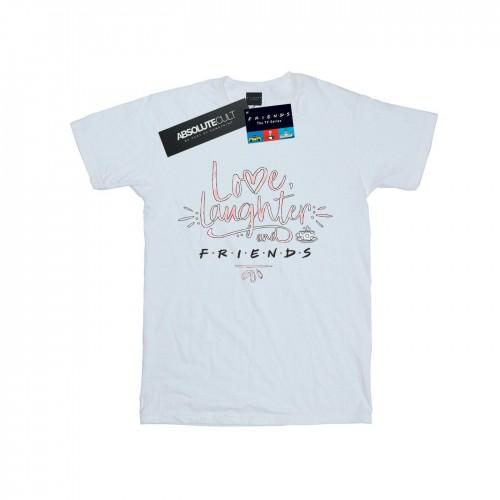 Friends Vrienden heren liefde gelach T-shirt