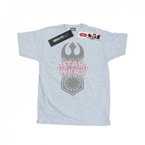 Star Wars Mens The Last Jedi Symbol Crash T-Shirt