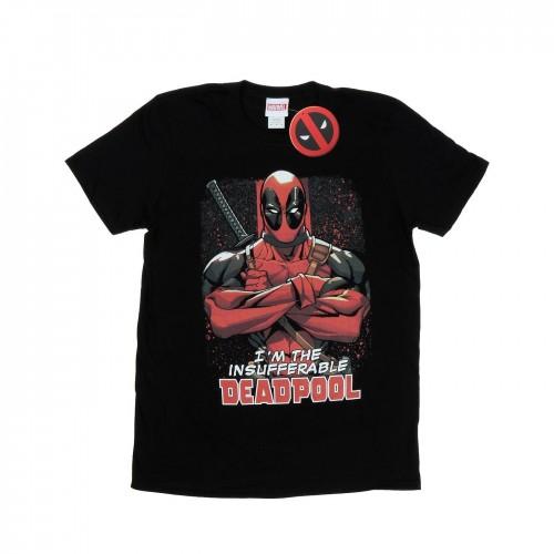 Marvel Heren Deadpool gekruiste armen T-shirt