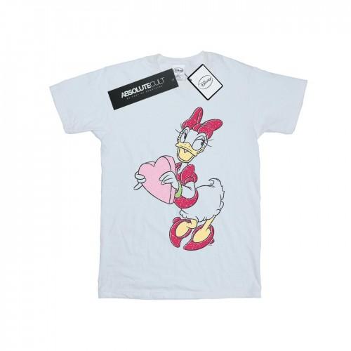 Disney Heren Daisy Duck Love Heart T-shirt