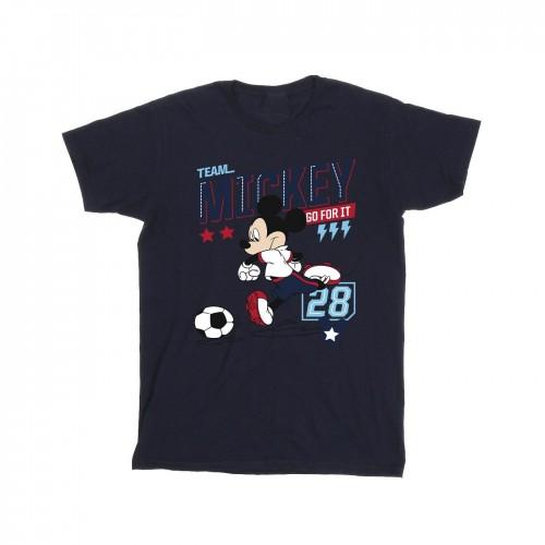 Disney Heren Mickey Mouse Team Mickey voetbal T-shirt