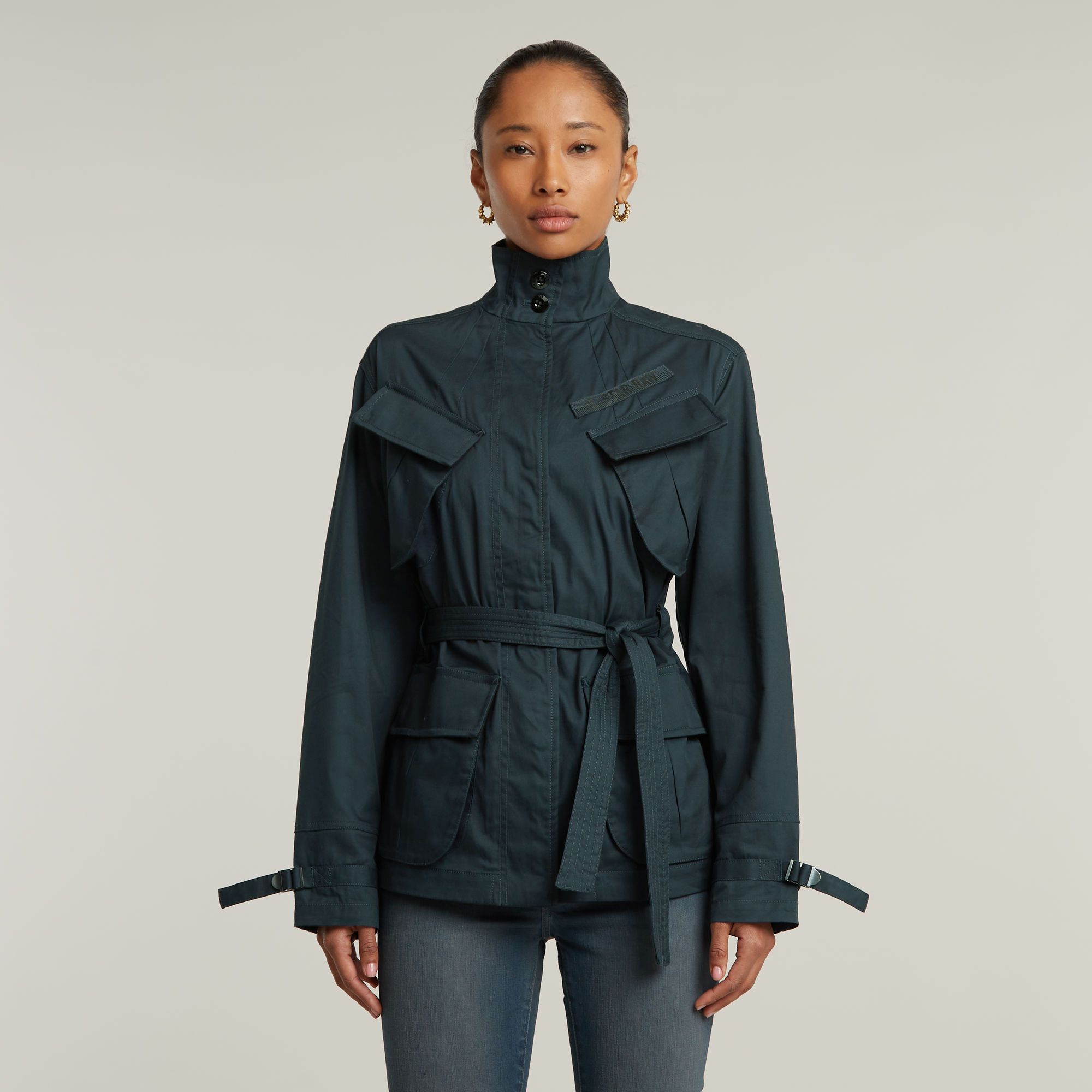 G-Star RAW Chisel Belted Field Jack - Donkerblauw - Dames