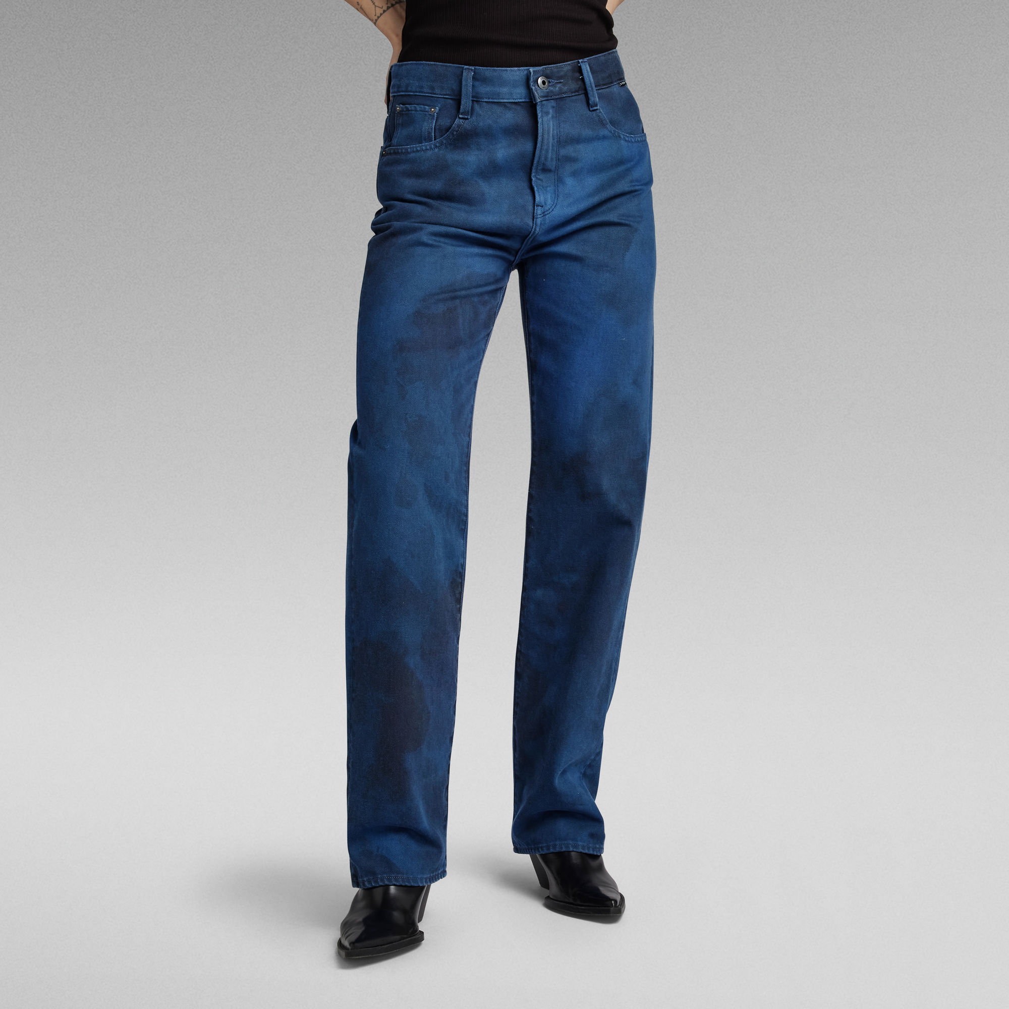 G-Star RAW Viktoria High Straight Jeans - Meerkleurig - Dames