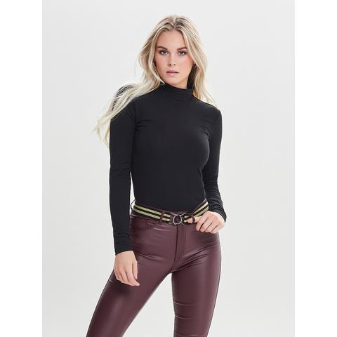 JDY Shirt met staande kraag AVA NEW TURTLENECK TOP JRS NOOS