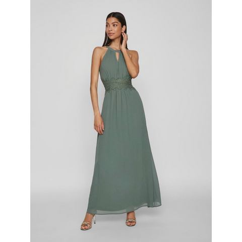 Vila Maxi-jurk VIMILINA HALTERNECK MAXI DRESS - NOOS