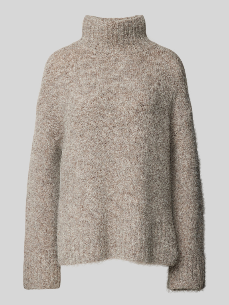 Selected Femme Gebreide pullover met opstaande kraag, model 'GABELLA'