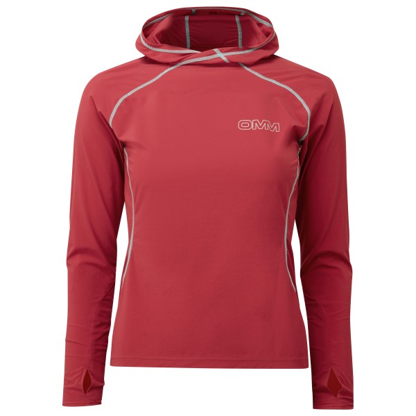 OMM  Women's Breeze Hood - Softshelltrui, rood