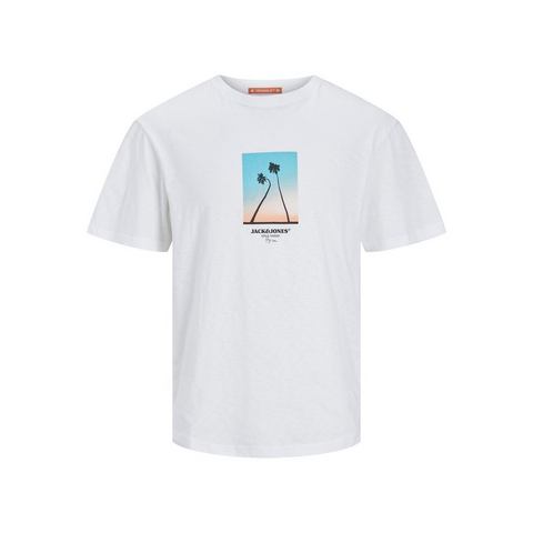 Jack & Jones T-shirt JORARUBA SMALL PHOTO TEE SS CREW NECK