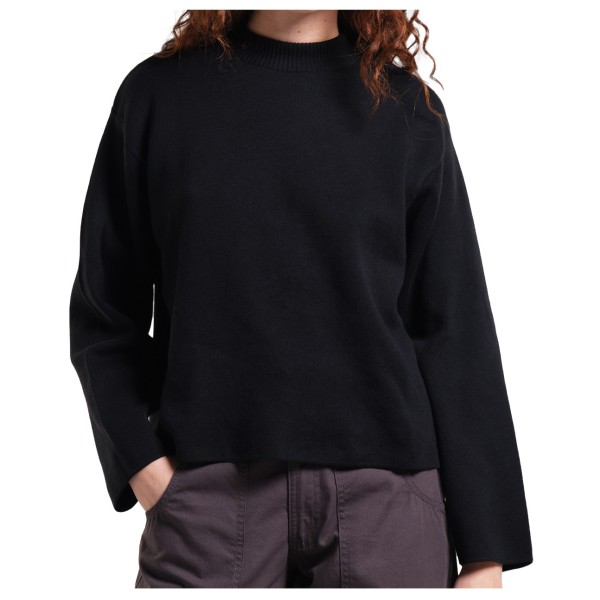 Dedicated  Women's Sweater Limhamn Base - Trui, zwart