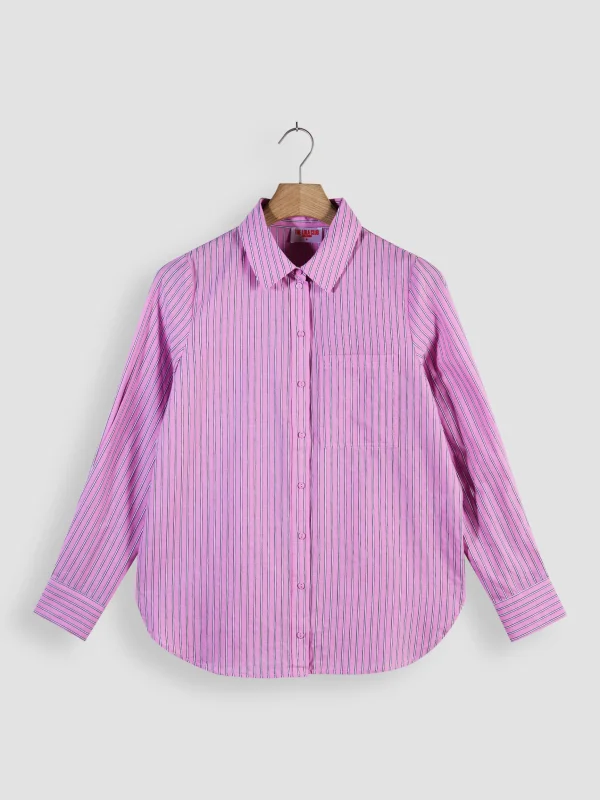 The Lola Club Poppy blouse pink -