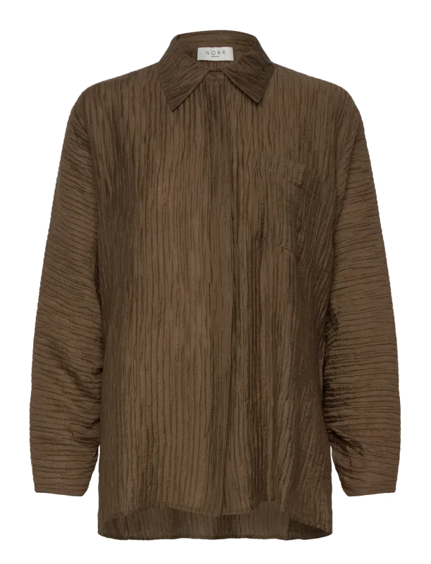 Norr Room shirt olive -