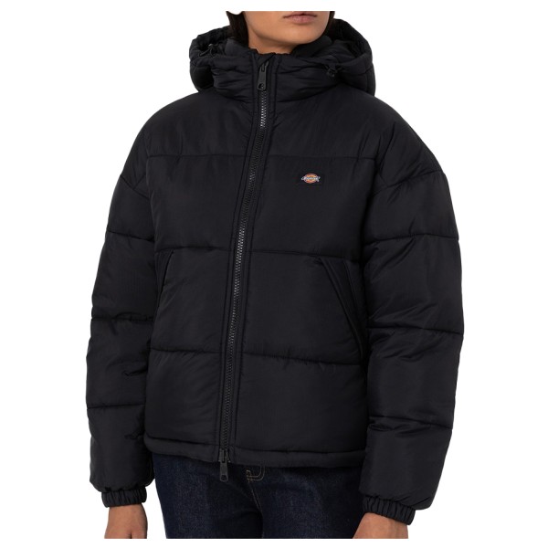 Dickies  Women's Alatna Oversized Puffer - Synthetisch jack, zwart