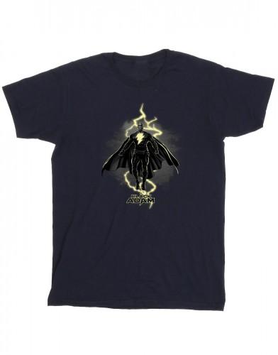 DC Comics heren zwart Adam Hovering Bolt T-shirt