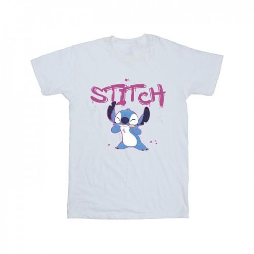 Disney Heren Lilo en Stitch Graffiti T-shirt