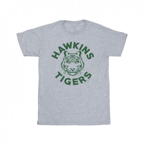 Pertemba FR - Apparel Netflix Heren Stranger Things Hawkins Tigers T-shirt