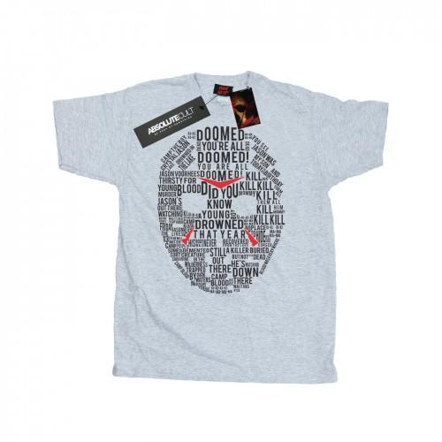 Pertemba FR - Apparel Friday 13th Mens Jason Text Mask T-Shirt