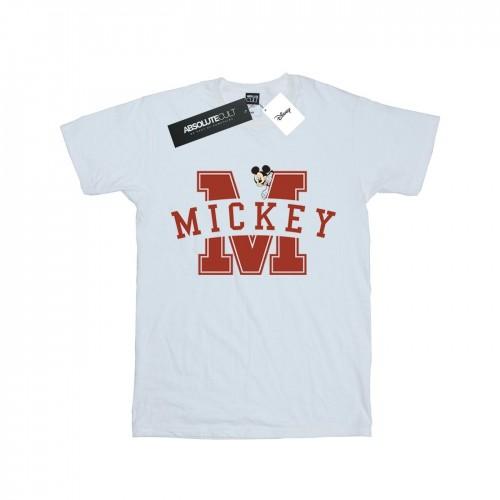 Disney Heren Mickey Mouse Letter Peak T-shirt