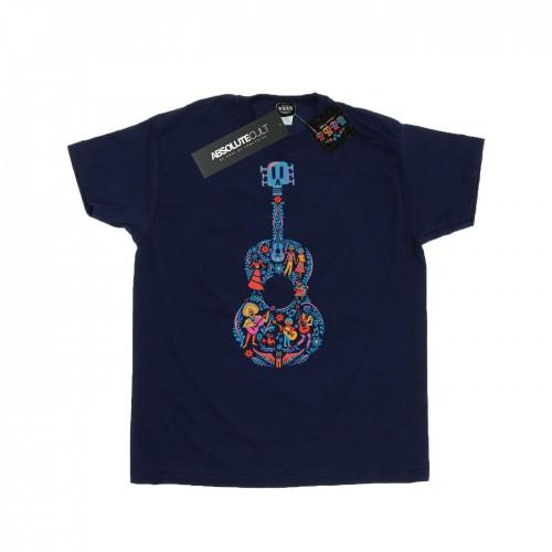 Disney Heren Coco Gitaar Patroon T-shirt