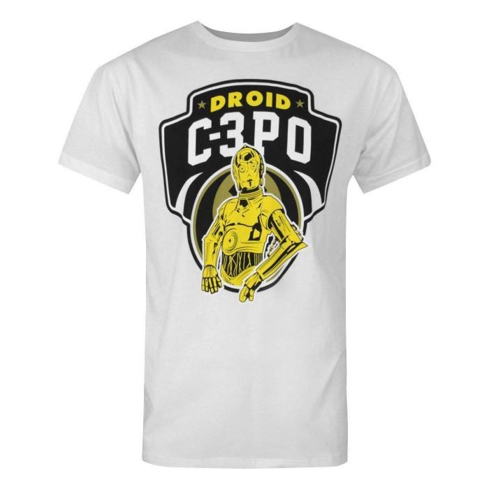 Star Wars Mens C-3PO Droids T-Shirt