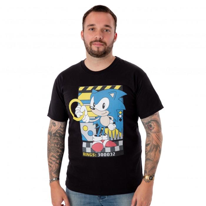 Sonic The Hedgehog Heren Klassiek Ringen T-shirt