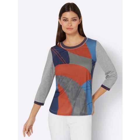 Creation L Shirt met print Gedessineerd shirt (1-delig)