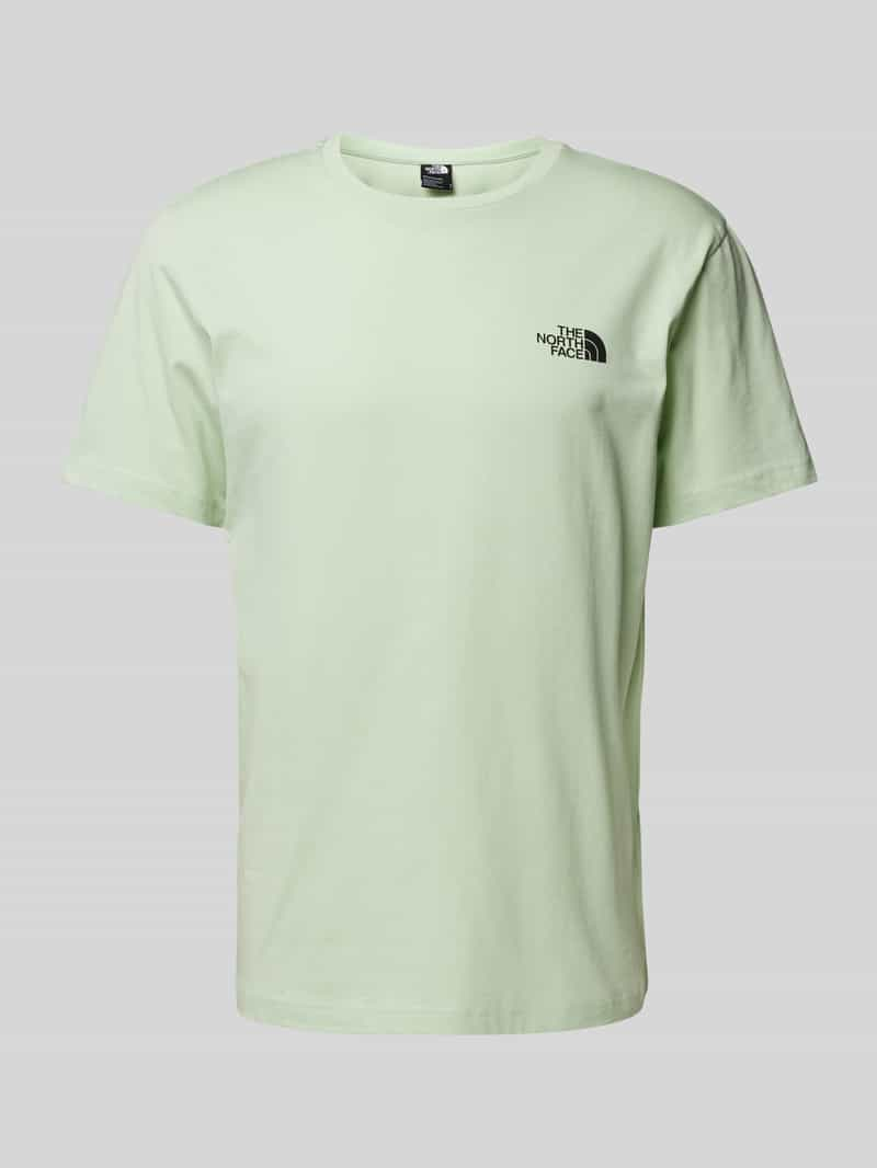 The North Face T-shirt met labelprint