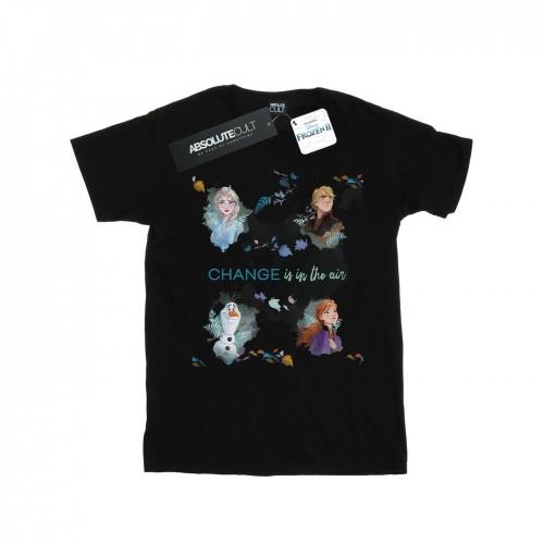 Disney Frozen 2 verandering zit in de lucht T-shirt voor heren