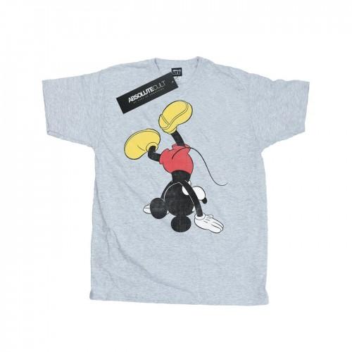 Disney Heren Mickey Mouse ondersteboven T-shirt