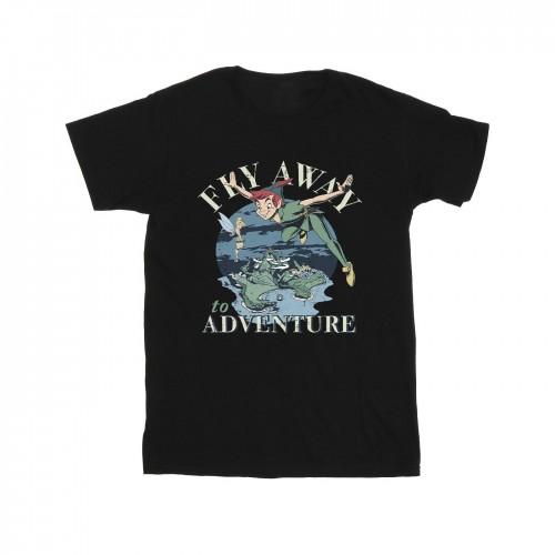 Disney Heren Peter Pan Fly Away To Adventure T-shirt