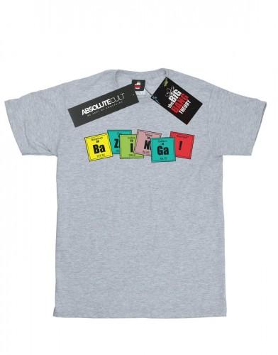 The Big Bang Theory Het Bazinga Elements T-shirt voor heren van de Big Bang Theory