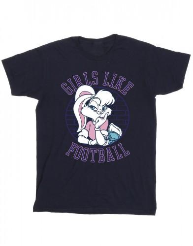 Looney Tunes Heren Lola Bunny Girls Like Football T-shirt