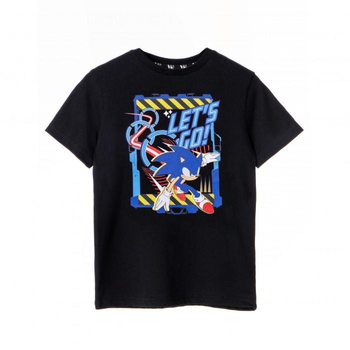 Sonic The Hedgehog Boys Let's Go! T-shirt met korte mouwen