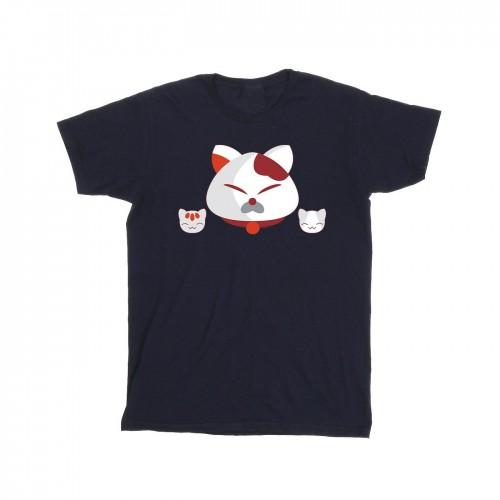 Disney Heren Big Hero 6 Baymax Kitten Heads T-shirt