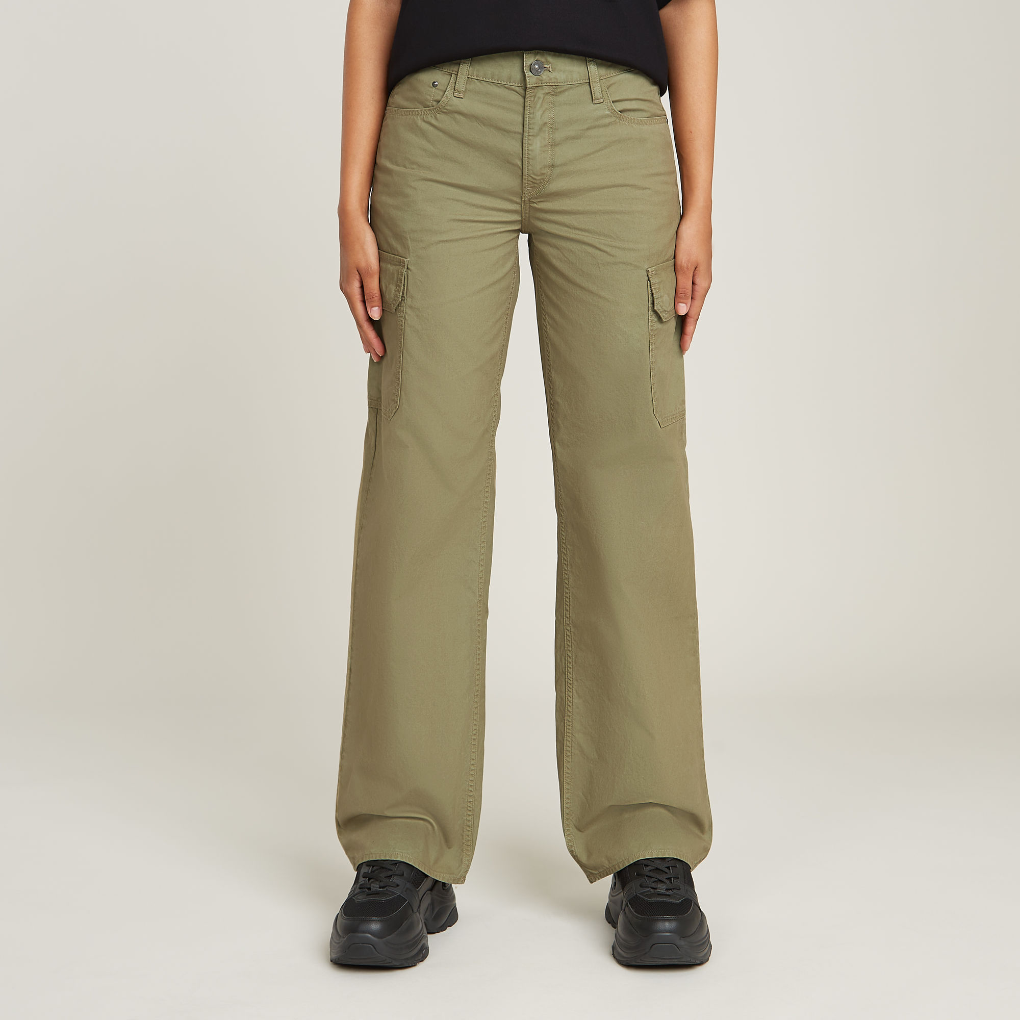 G-Star RAW Judee Cargo Broek - Groen - Dames