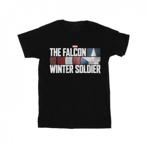 Marvel Heren The Falcon en de Winter Soldier Logo T-shirt